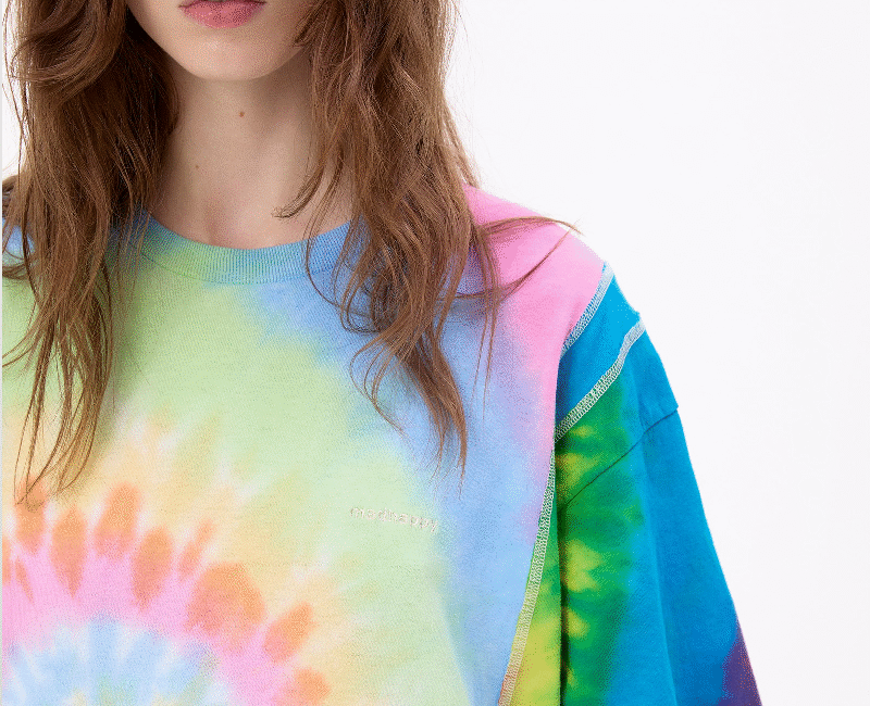 Madhappy Electric tie-dye Needles Rebuild Tie Dye Slim Tee (2)